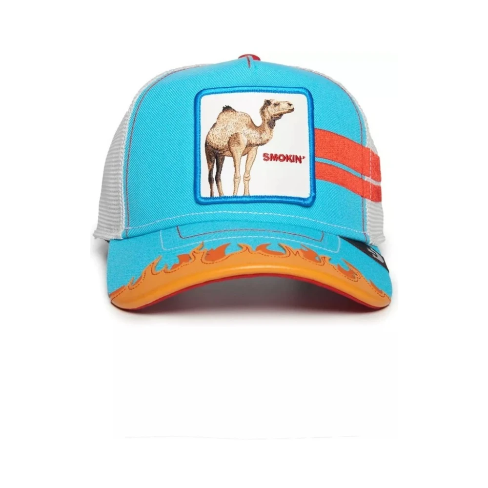 Goorin Bros Turquoise Camel Trucker Cap Stop Me Multicolor Heren
