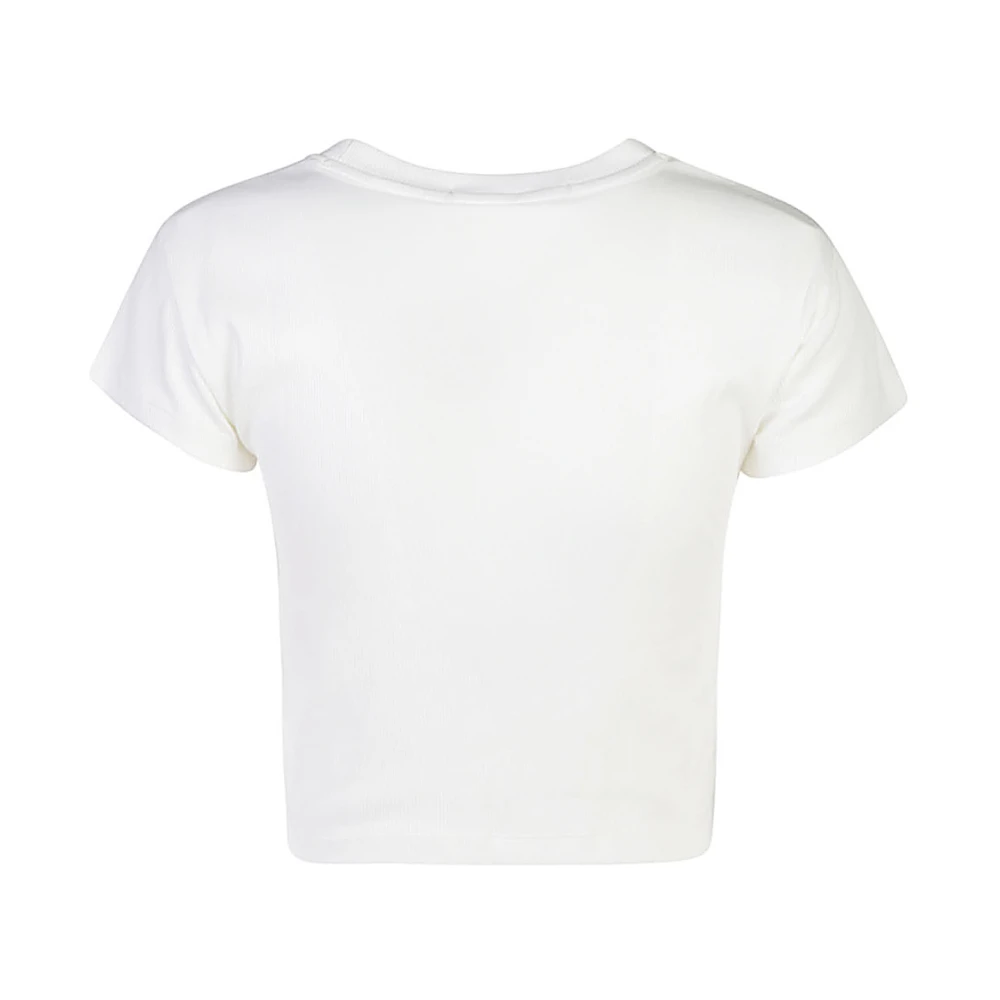 Calvin Klein Jeans Witte T-shirts en Polos White Dames