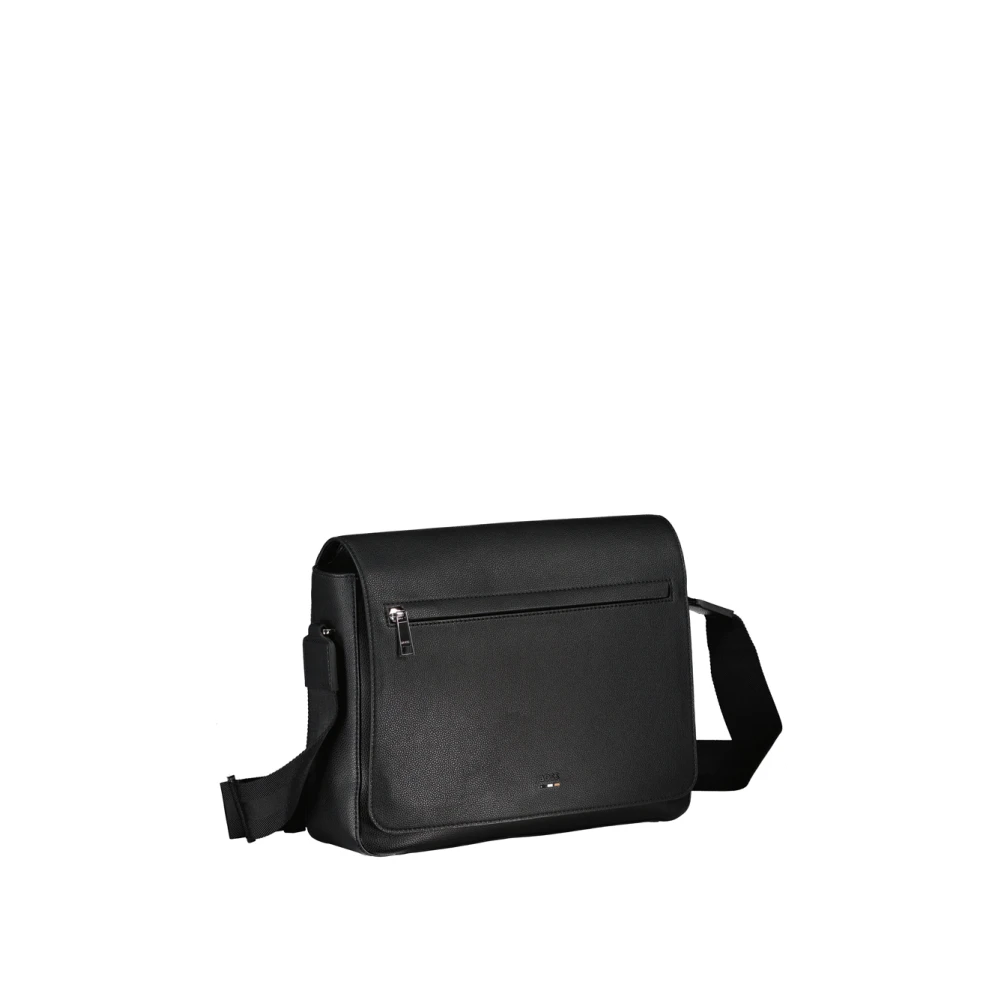 Hugo Boss Moderne Zwarte Schoudertas Ray Black Heren
