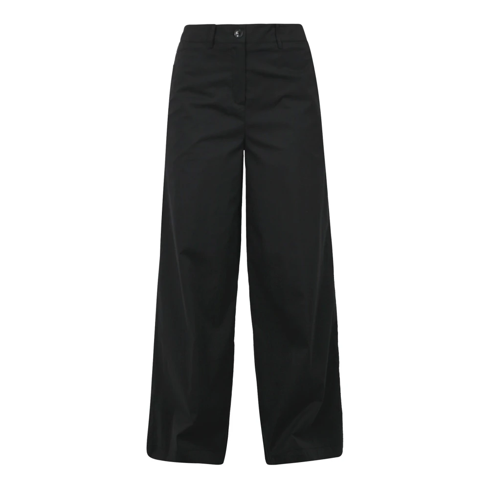 Alessia Santi Casual Denim Broek Black Dames