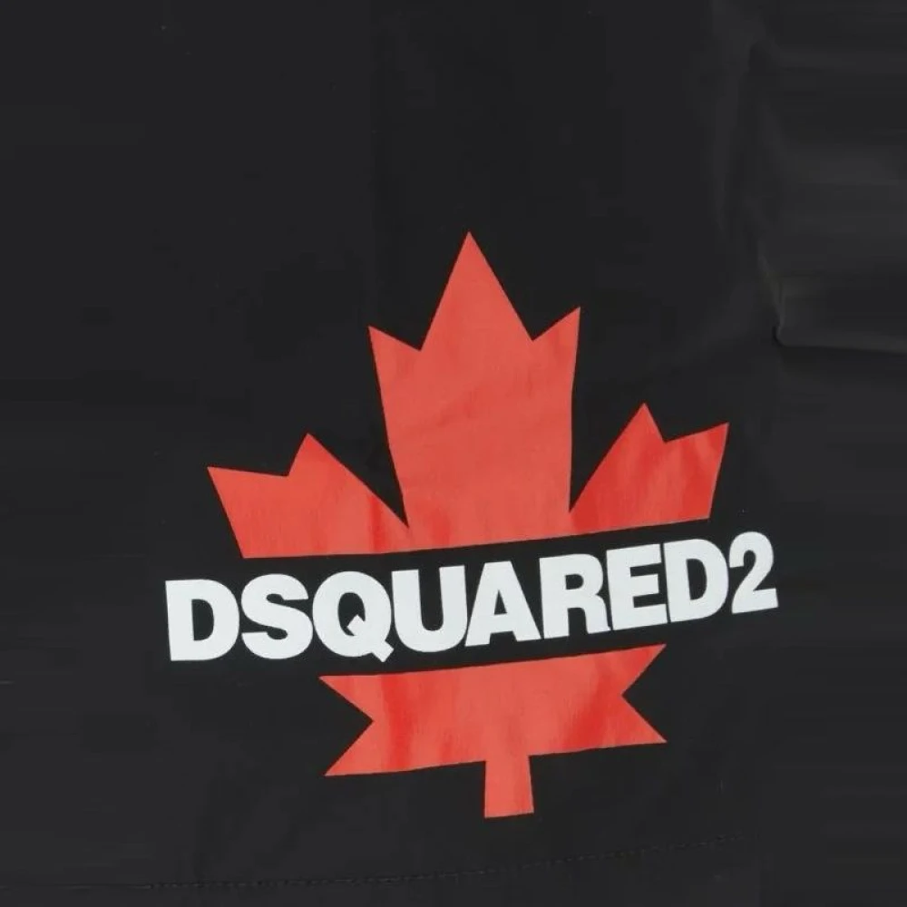 Dsquared2 Midi Boxer Briefs Black Heren