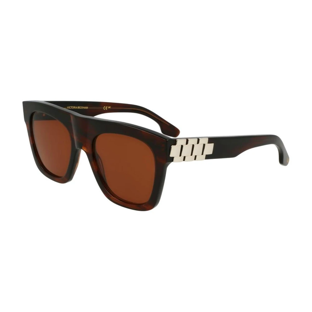 Victoria Beckham Women's Brown Sunglasses, One Size, Acetate Sunglasses