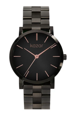 Svart armbandsur