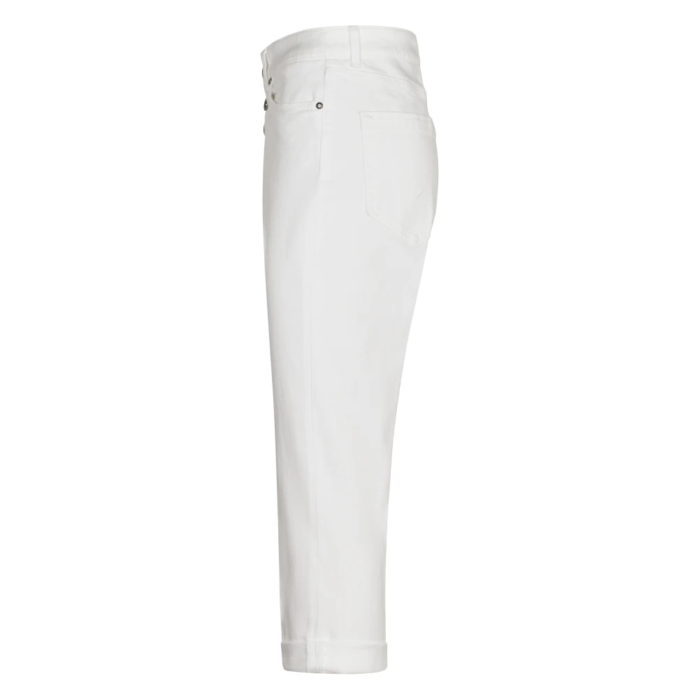 Dondup Koons Juweel Broek White Dames
