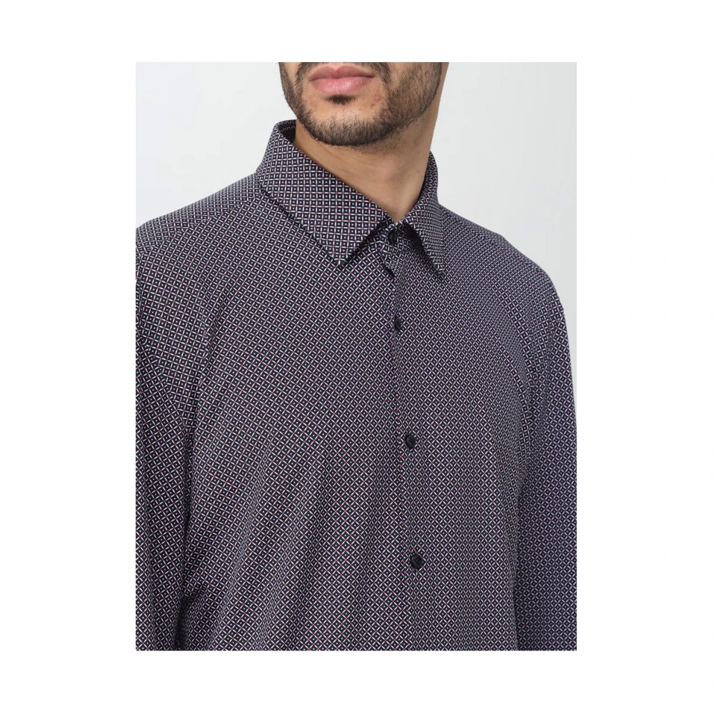Hugo Boss Klassiek Herenoverhemd Multicolor Heren