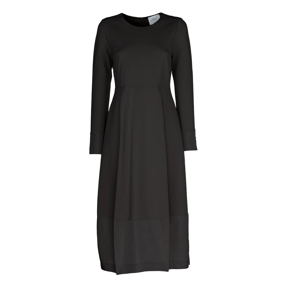 Vicario Cinque Ballon Rok Jurk met Zakken Black Dames
