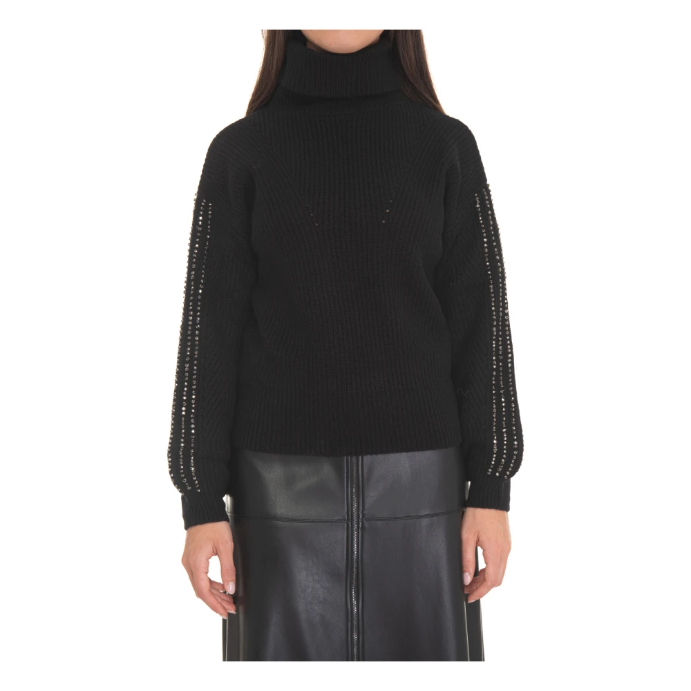 Liu Jo Wollen Coltrui met Ballonmouwen Black Dames