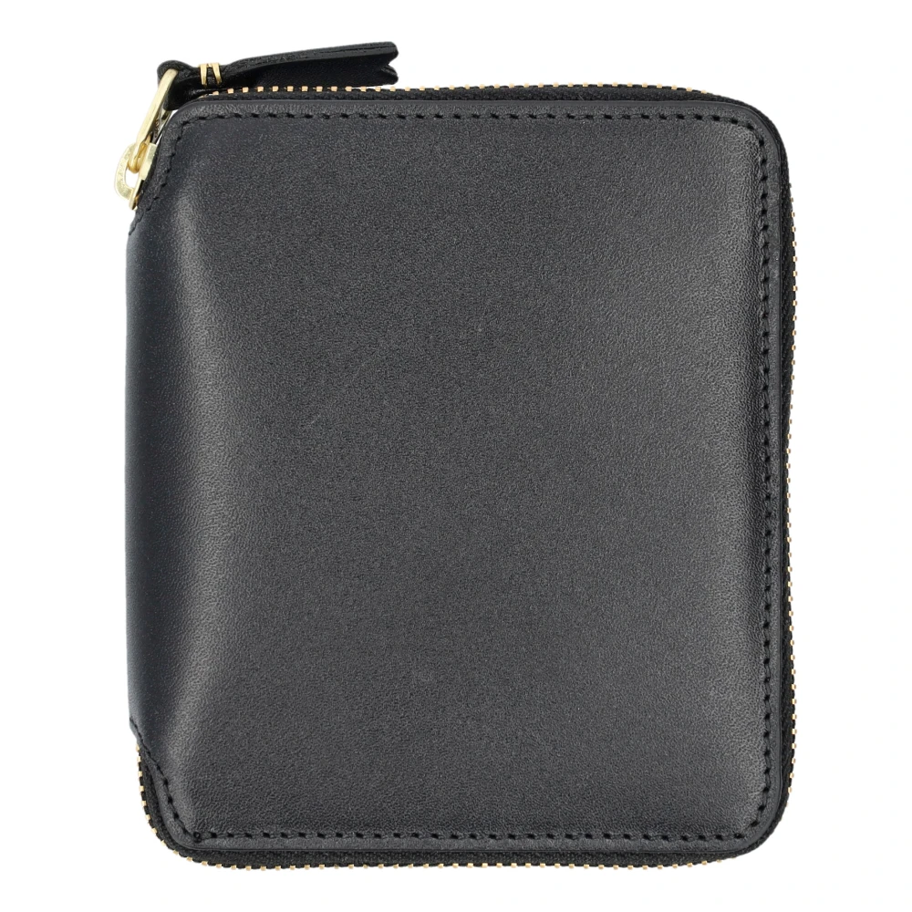Comme des Garçons Zwarte Verticale Rits Portemonnee Accessoires Black Unisex