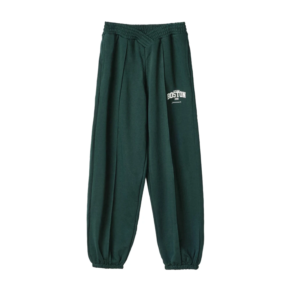 Hinnominate City Varsity Crossed Broek Groen Green Dames