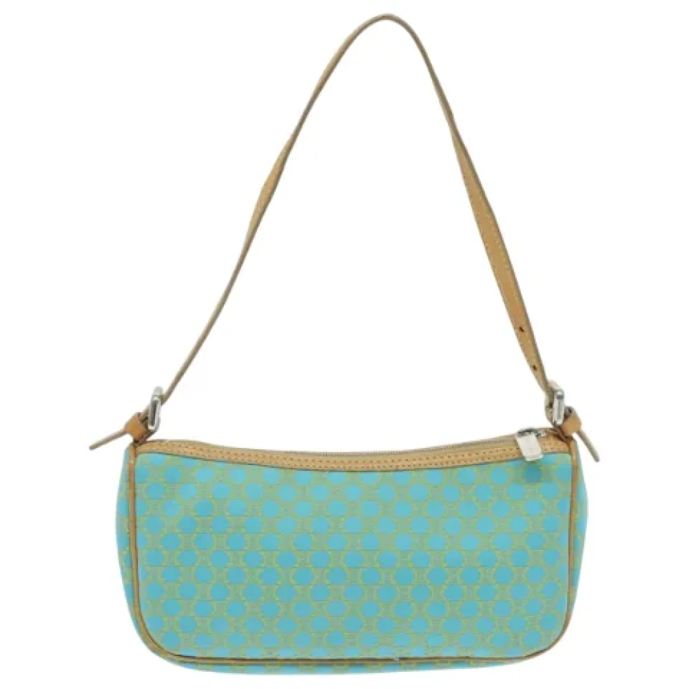 Celine Vintage Pre-owned Canvas celine-bags Blue Dames