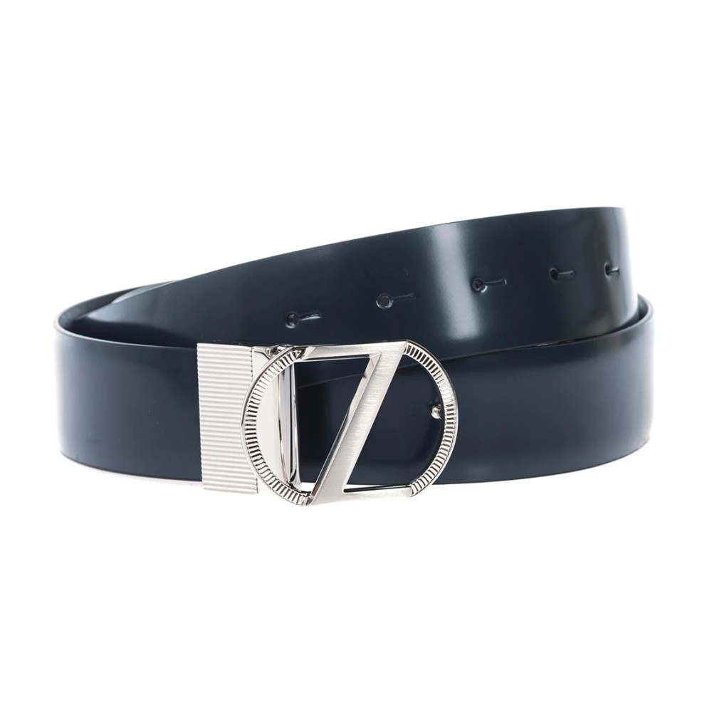 Zegna Blue Belts, Male, 95 Cm, Belt