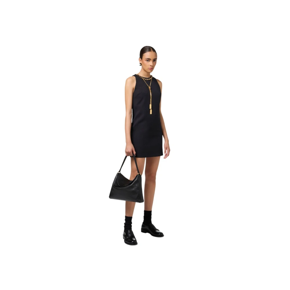 Elisabetta Franchi Elegante Jurk voor Speciale Gelegenheden Black Dames