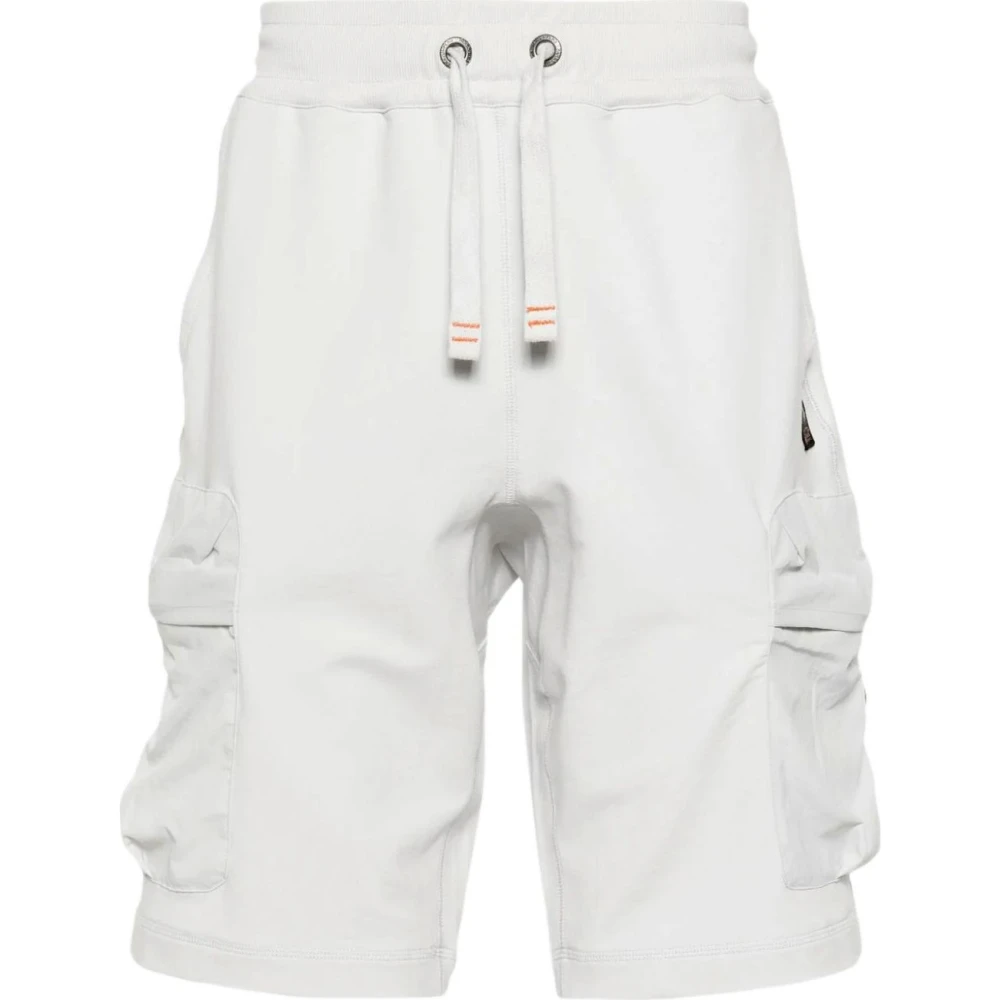 Parajumpers Cargo Bermuda Shorts White Heren