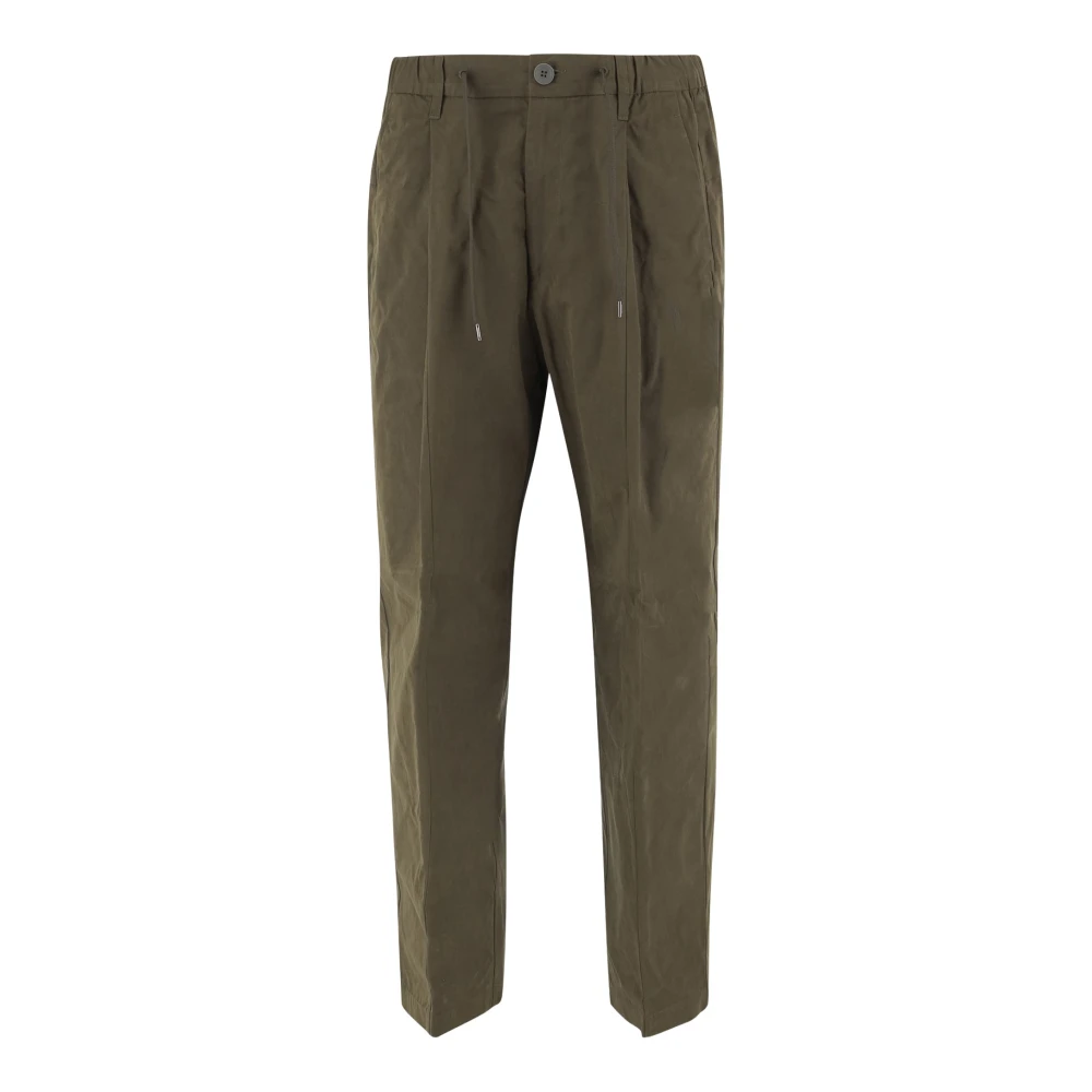 Herno Mannelijk Groente Groene Stijlvolle Broek