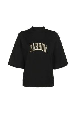Broderad bomull T-shirt