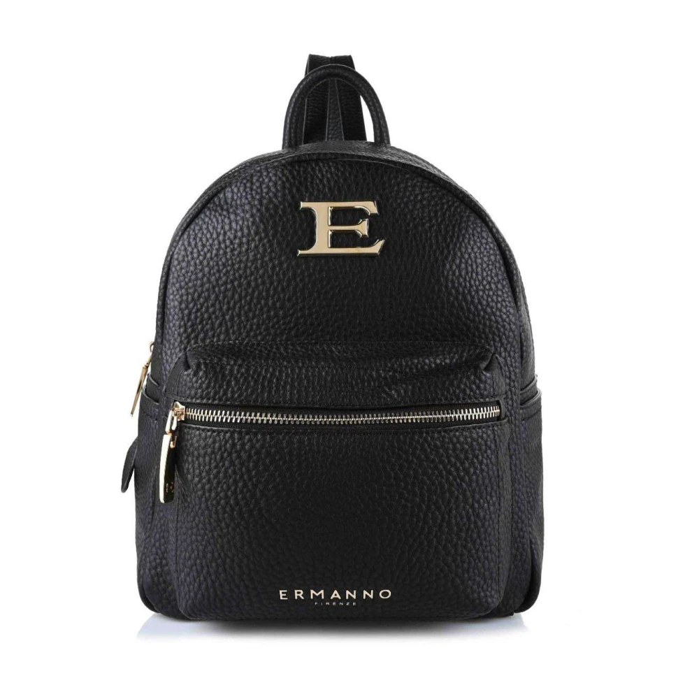 Ermanno Scervino Zachte rugzak Black Dames