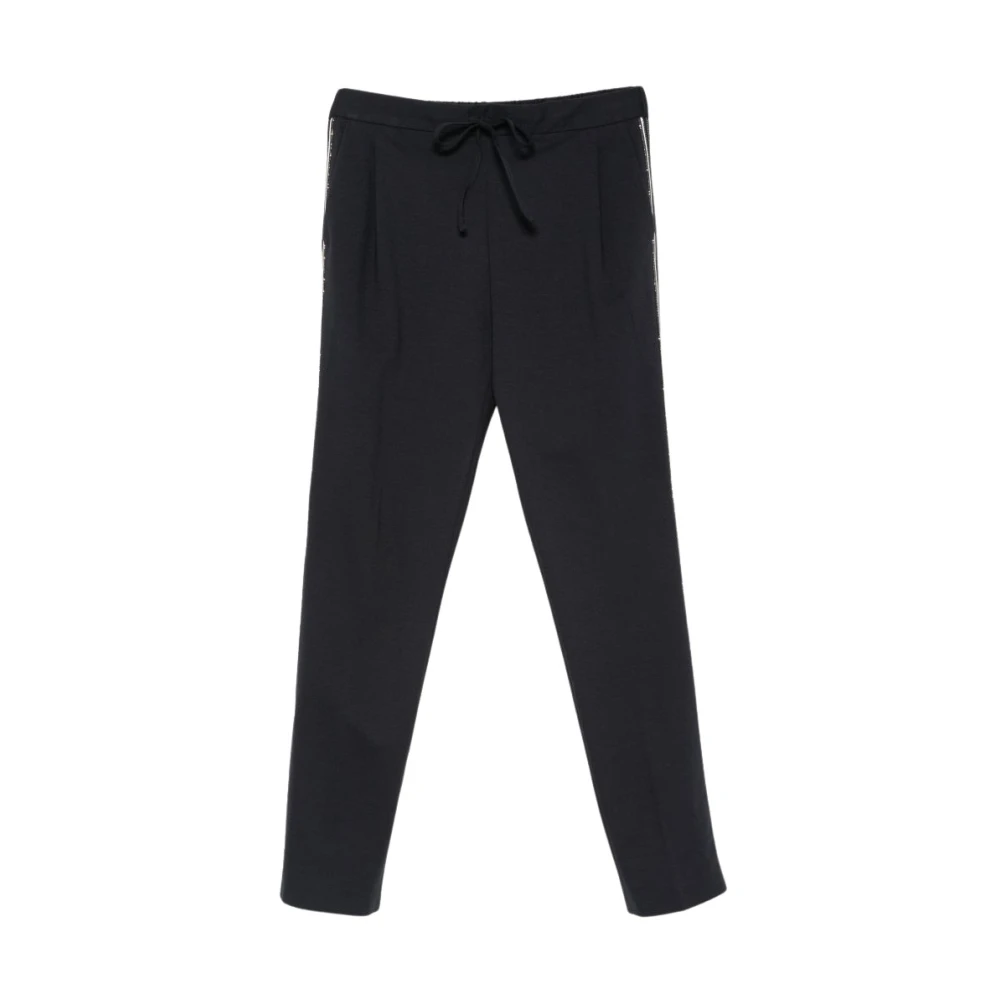 Fabiana Filippi Blue Straight Leg Joggers - Female - Sweatpants - 2XS - Trousers