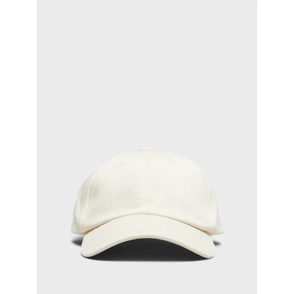 Jacquemus Witte Baseballpet met Verstelbare Pasvorm Beige Dames