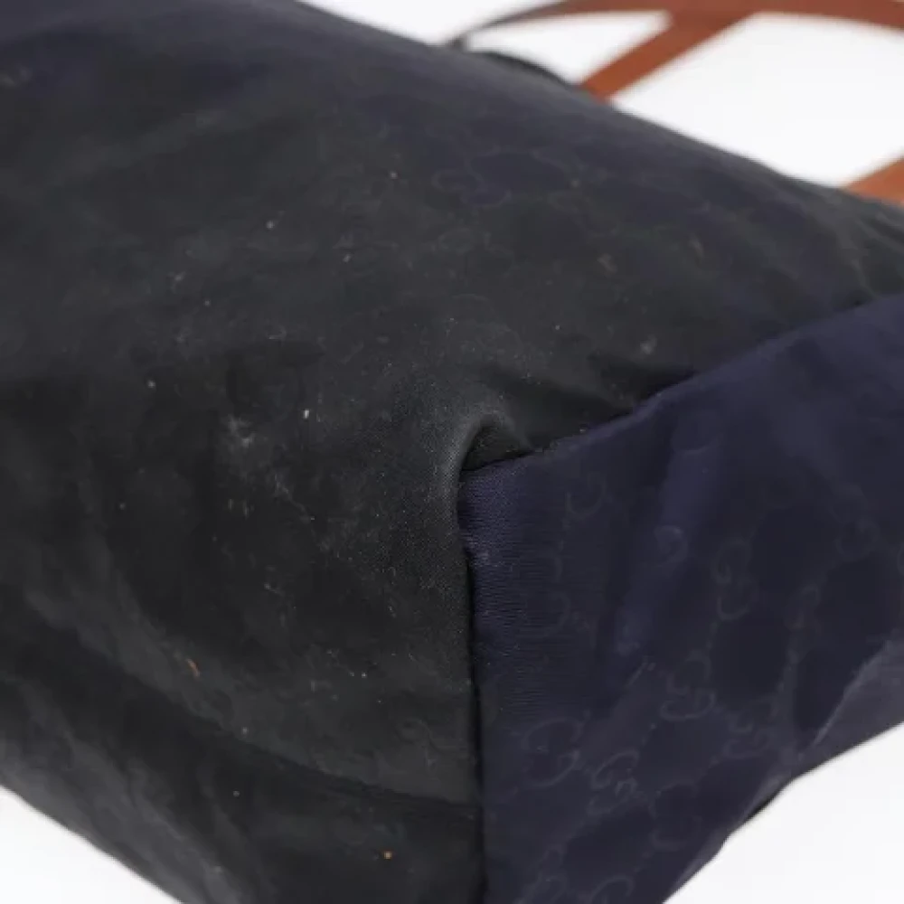 Gucci Vintage Pre-owned Nylon totes Black Dames