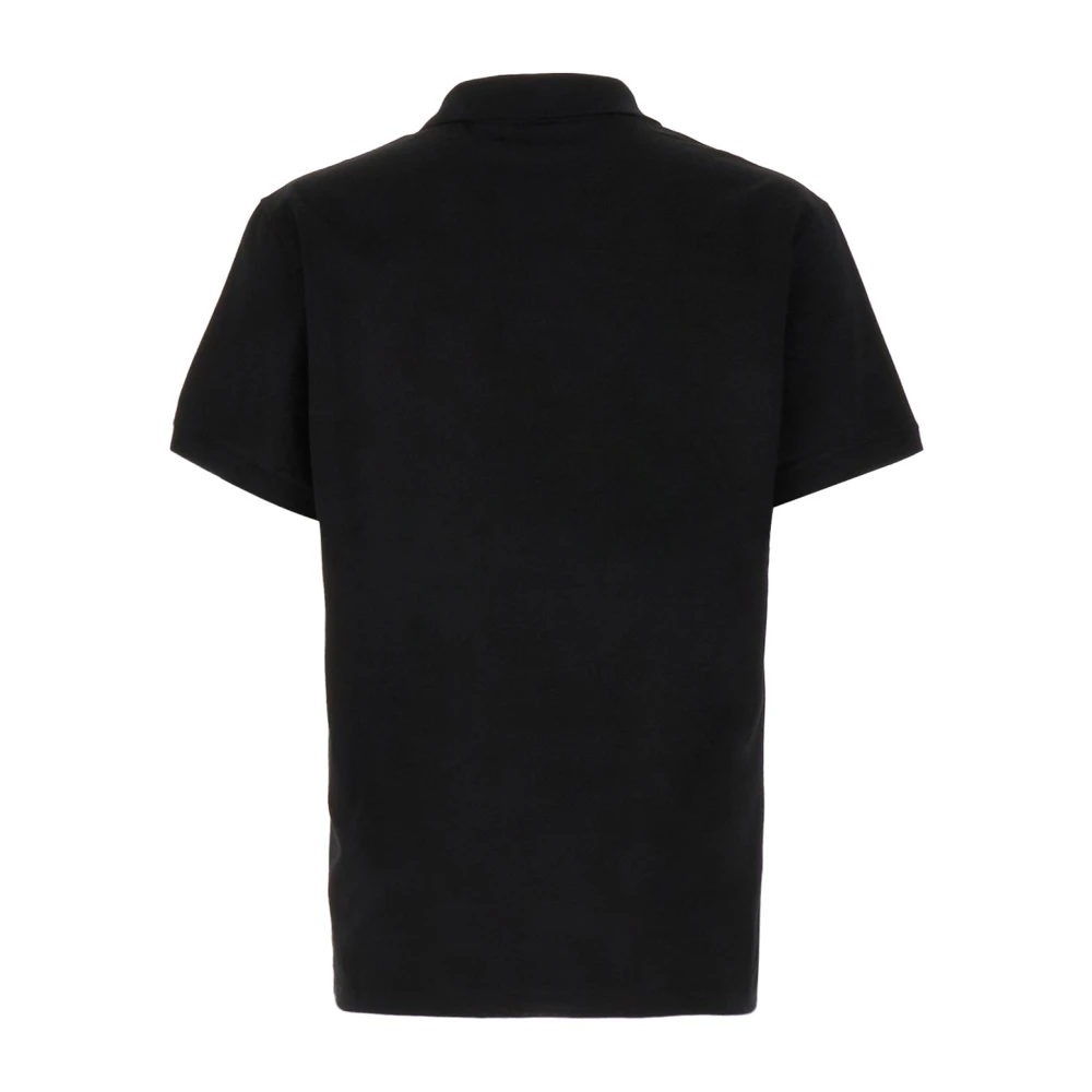 alexander mcqueen Klassieke Polo Shirt voor Mannen Black Heren