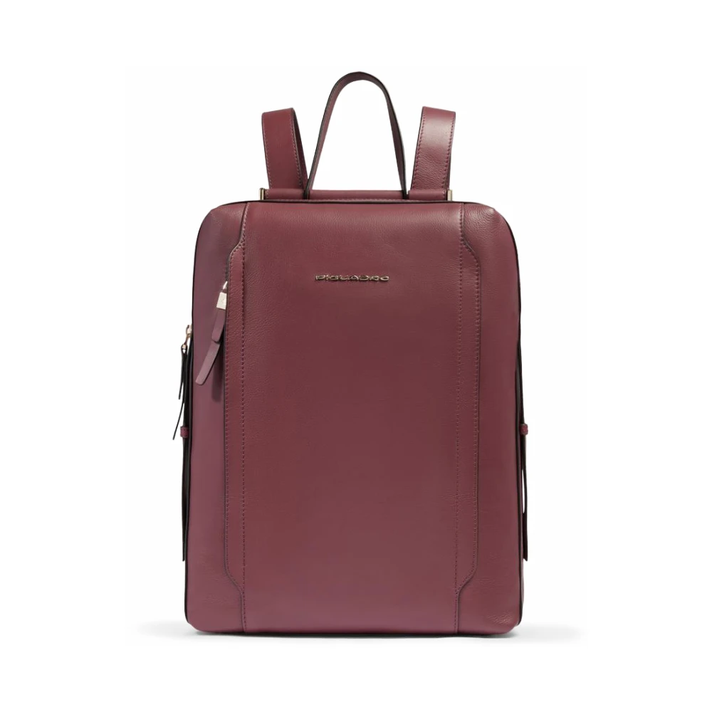 Piquadro Femme Rouge Sacs, Taille: One Size Circle 14 Laptop Backpack