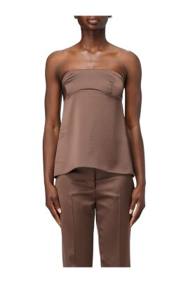 brown-sleeveless-v-neck-top