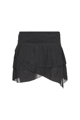 Asymmetric Ruffle Skirt