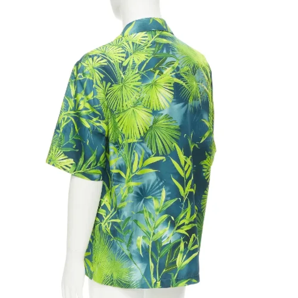 Versace Pre-owned Polyester tops Green Dames