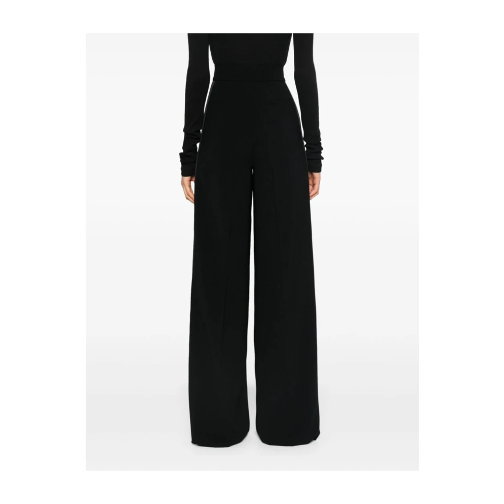 Max Mara Stijlvolle Leccio Jurk Black Dames