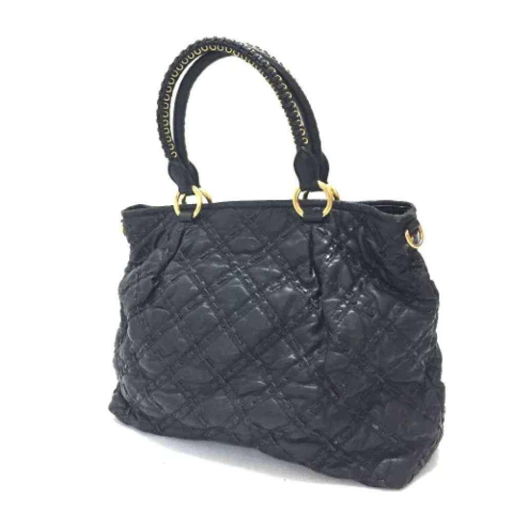 Miu Pre-owned Fabric handbags Black Dames
