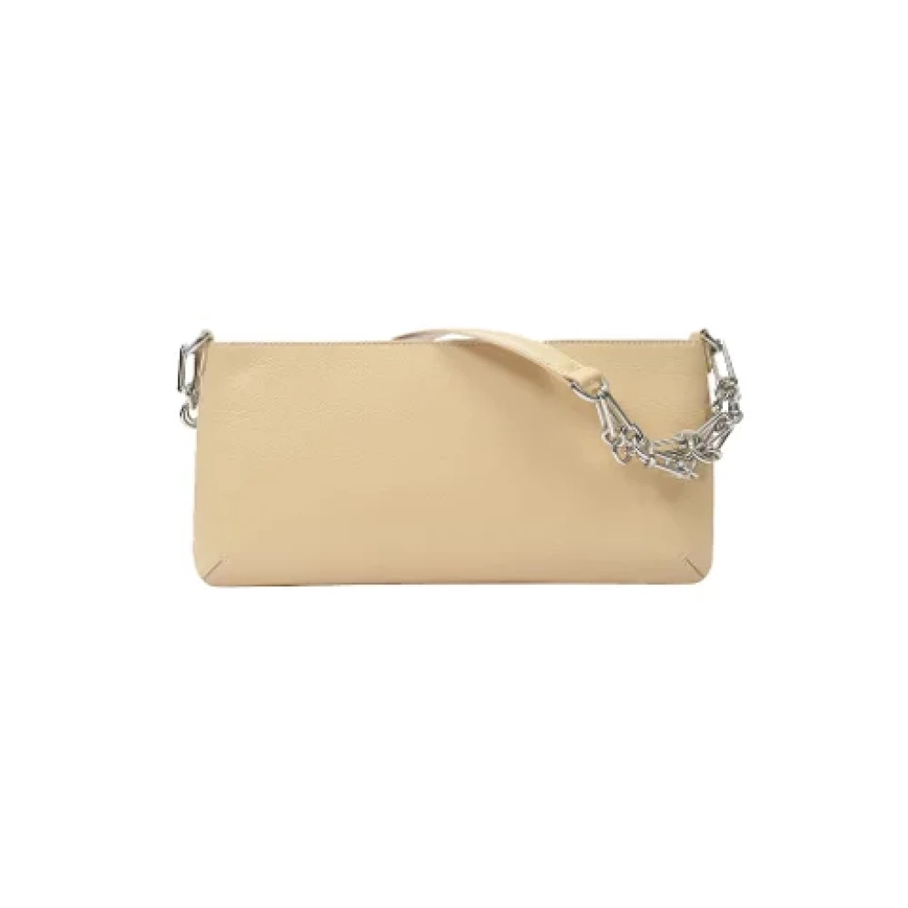 By FAR Leather shoulder-bags Beige Dames