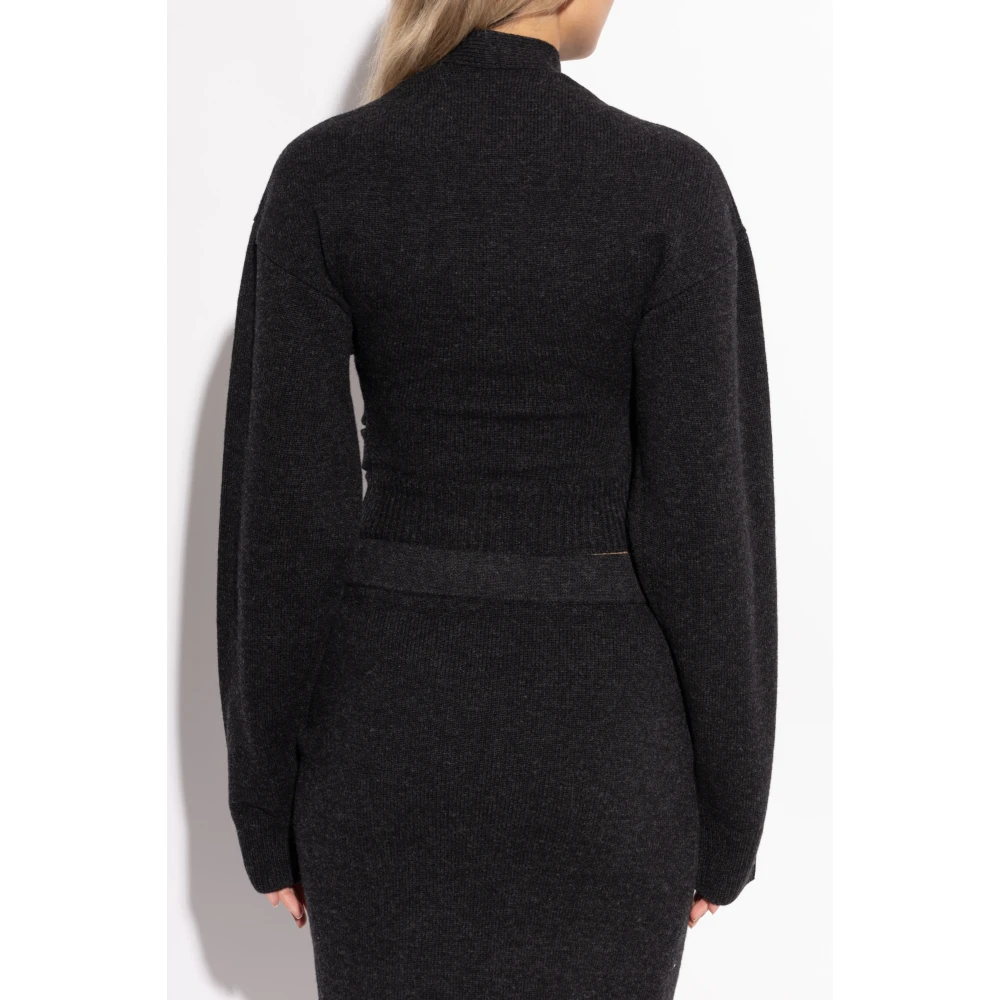Balenciaga Wollen trui Gray Dames