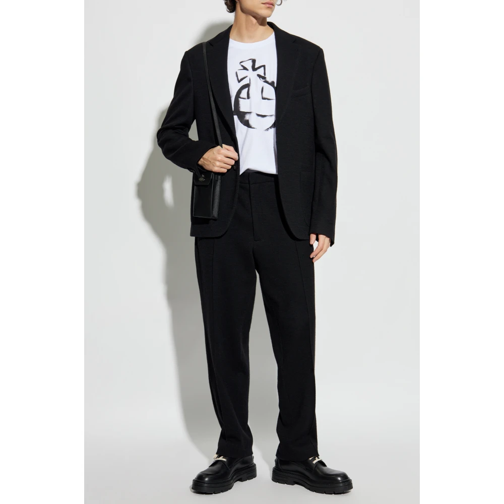 Vivienne Westwood T-shirt met logo White Heren