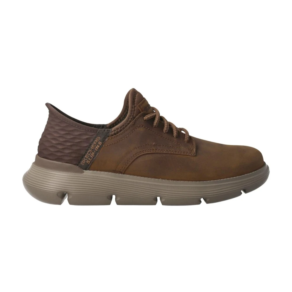 Skechers Bruine Slip-ins Garza Gervin Schoenen Heren Schoenen