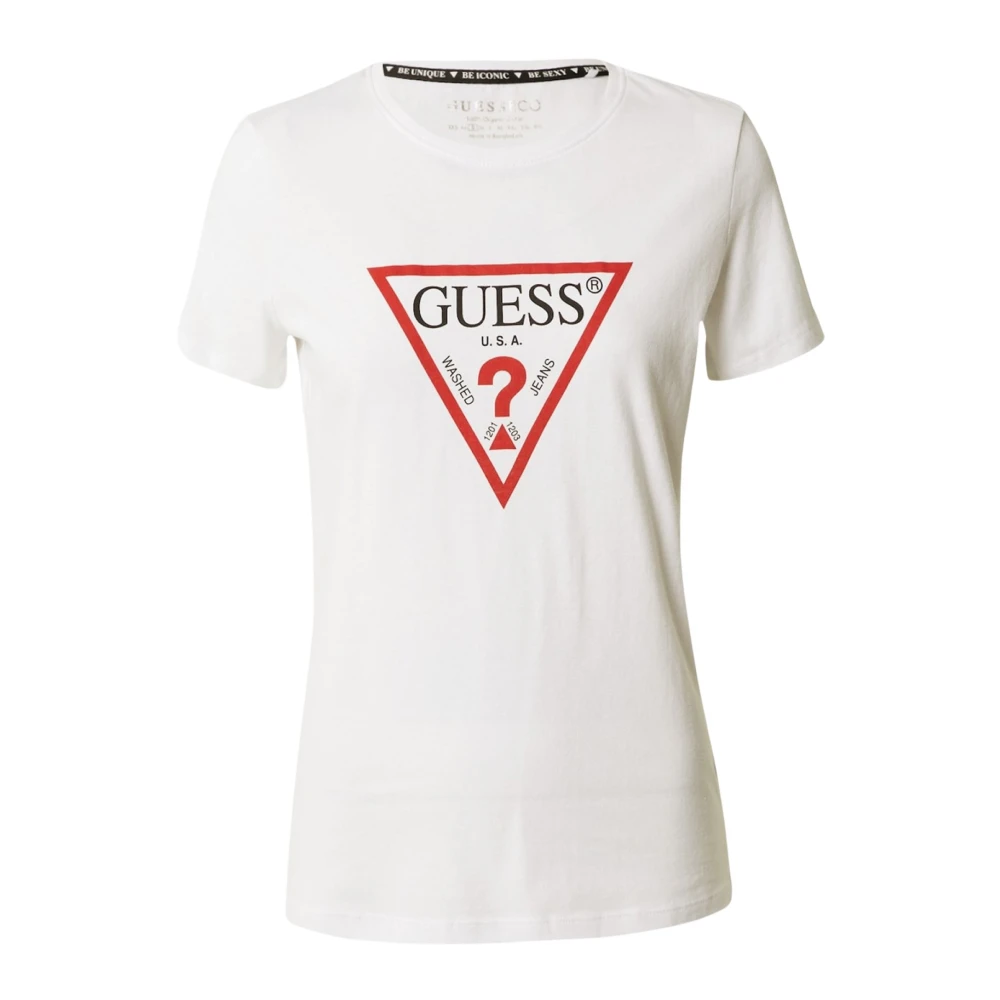 Guess - Tops > T-Shirts - White - Guess - Modalova