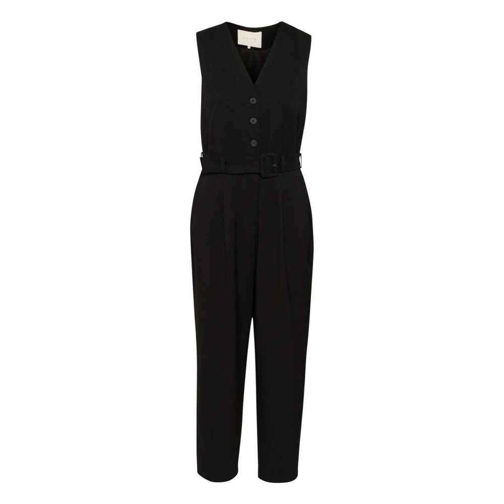 Kaffe Donna Nero - Jumpsuits - Jumpsuits & Playsuits - 2XL