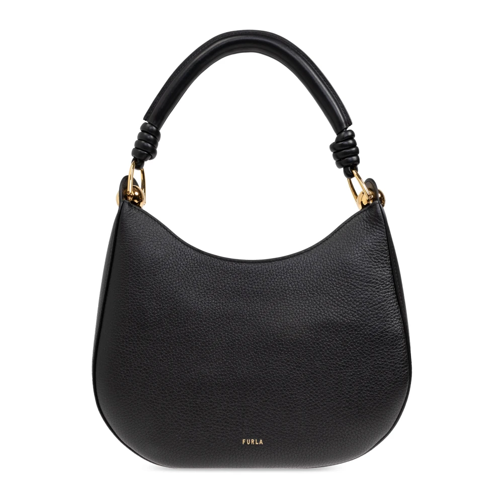 Furla Tas Sfera Klein Black Dames
