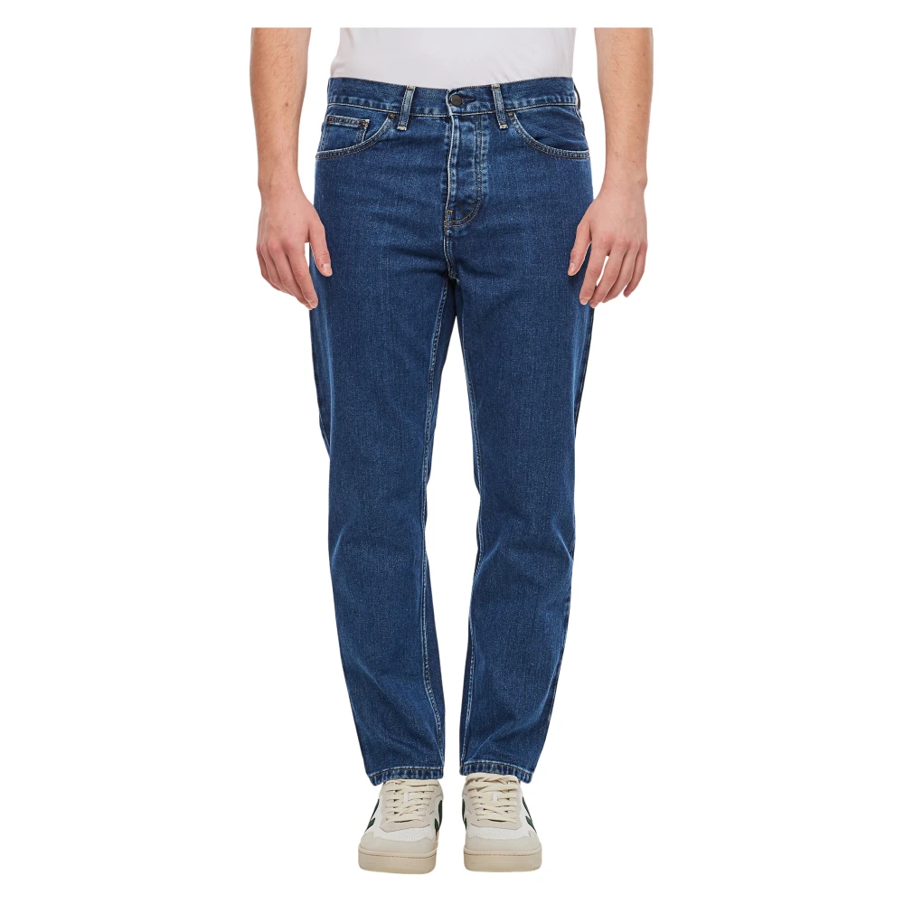Carhartt Wip Men's Blue Newel Pant - Straight Fit Jeans - W36 - Jeans