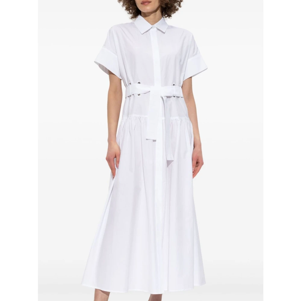 Max Mara Witte Jurk voor Vrouwen Elegante Stijl White Dames
