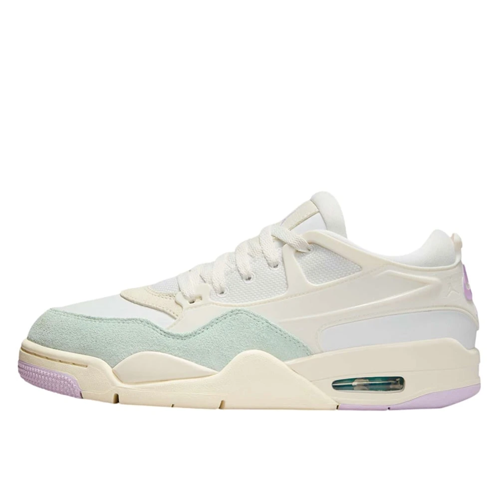 Jordan White Trainers, Female, 7 Uk, Air 4 Rm