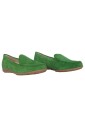 mocassin-en-daim-vert-pour-femme