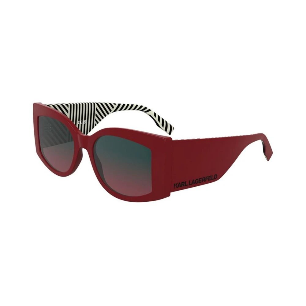 Karl Lagerfeld Women's Red Kl6183s Sunglasses - Sunglasses - 53 Mm - Accessories