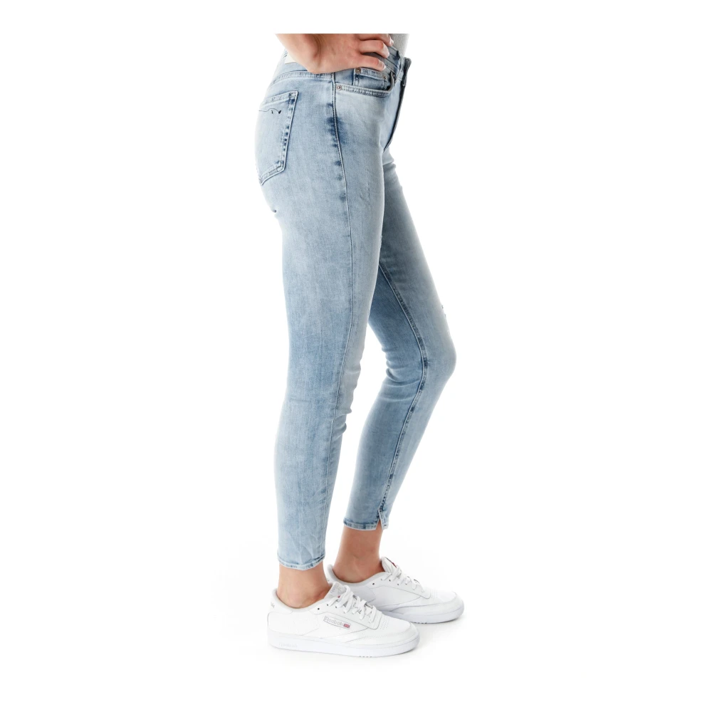 drykorn Mid Waist Skinny Fit Jeans Blue Dames