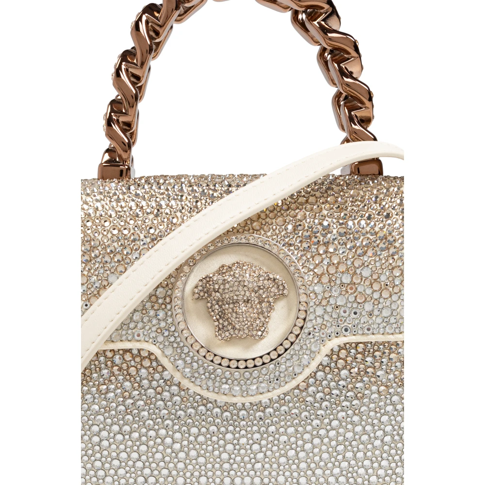 Versace Schoudertas La Medusa Mini Beige Dames