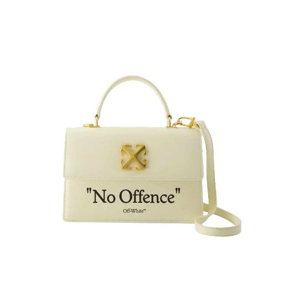 Off White Leather handbags Beige Dames