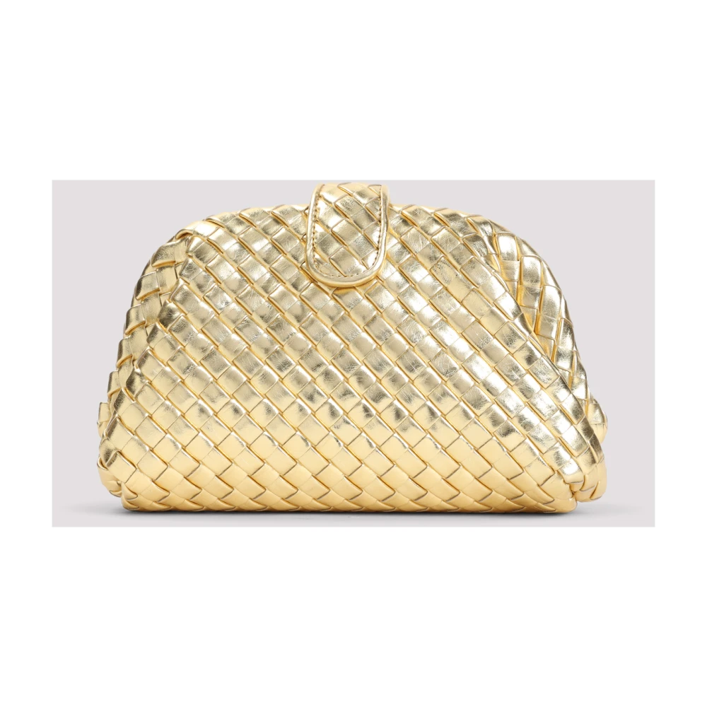 Bottega Veneta Kerstcapsule Kleine Clutch Yellow Dames