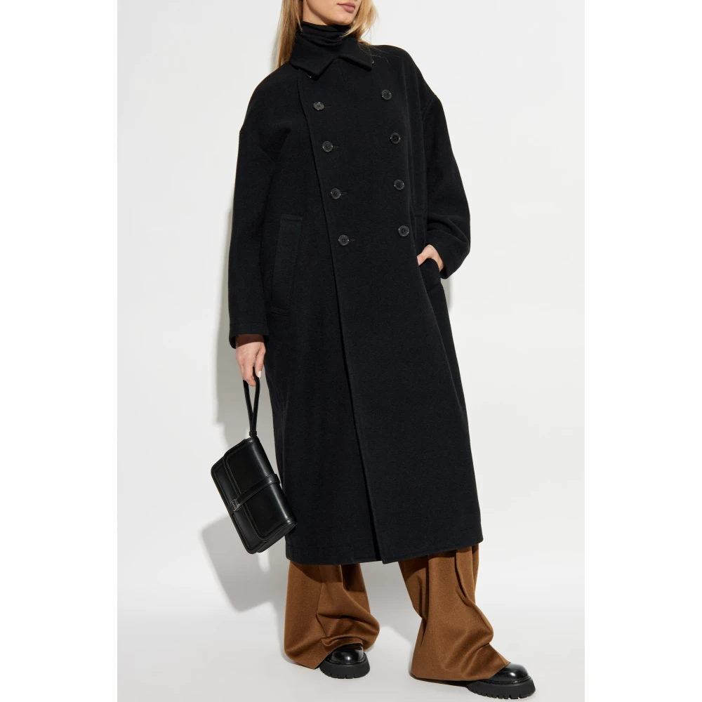 Comme des Garçons Double-breasted jas Black Dames