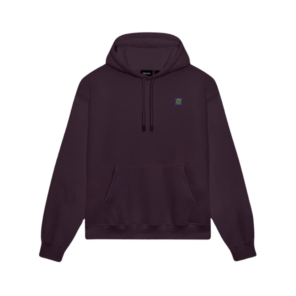 Dolly Noire Cyber Druid Paarse Stof Hoodie Purple Heren