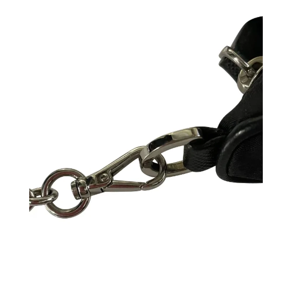 Prada Vintage Pre-owned Nylon prada-bags Black Dames