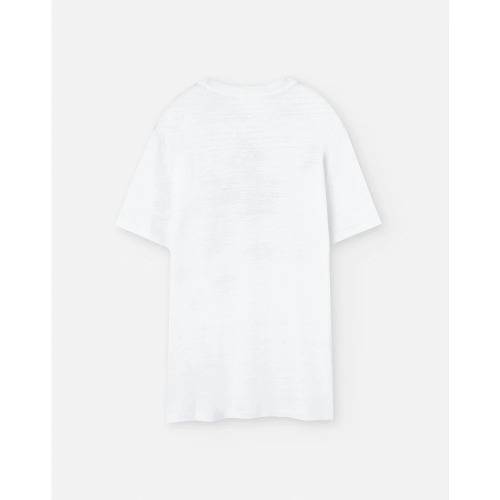Isabel marant Wit Bedrukte Shirt White Dames